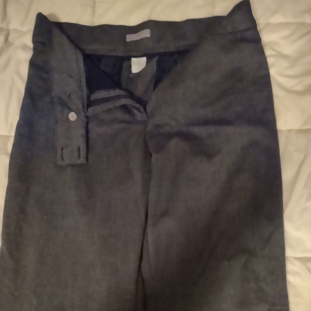 Petite gray slacks